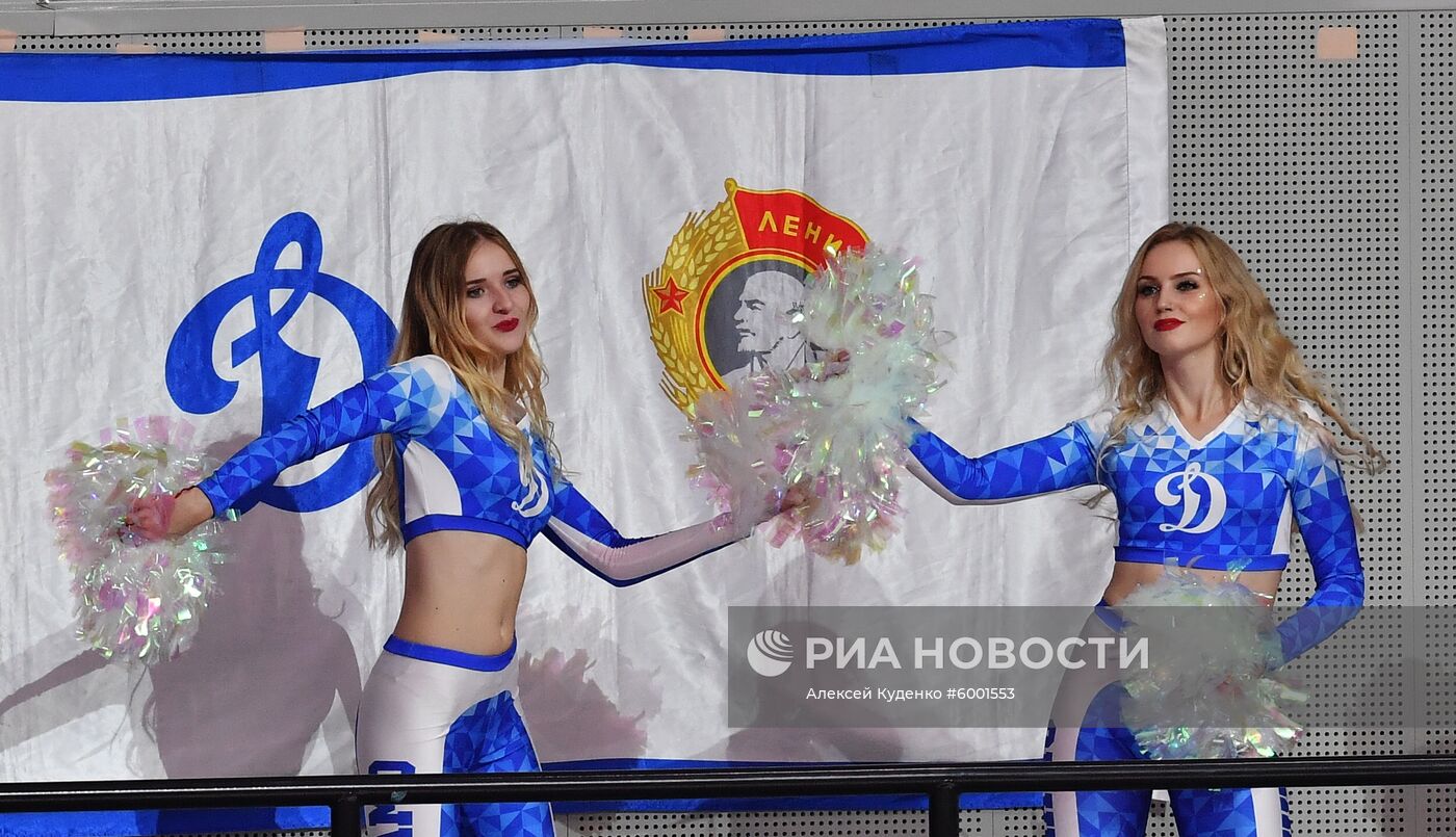 Хоккей. КХЛ. Матч "Динамо" (Москва) - "Спартак"