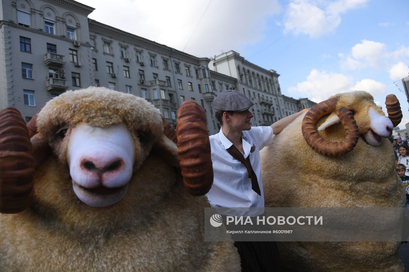 Празднование Дня города в Москве