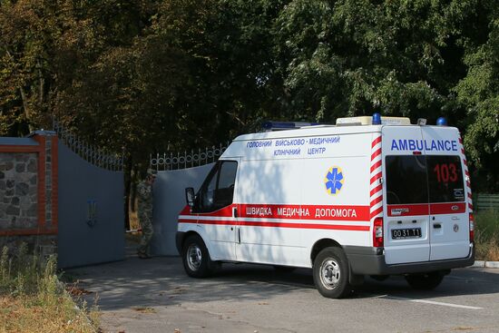 Журналисты в аэропорту Борисполя