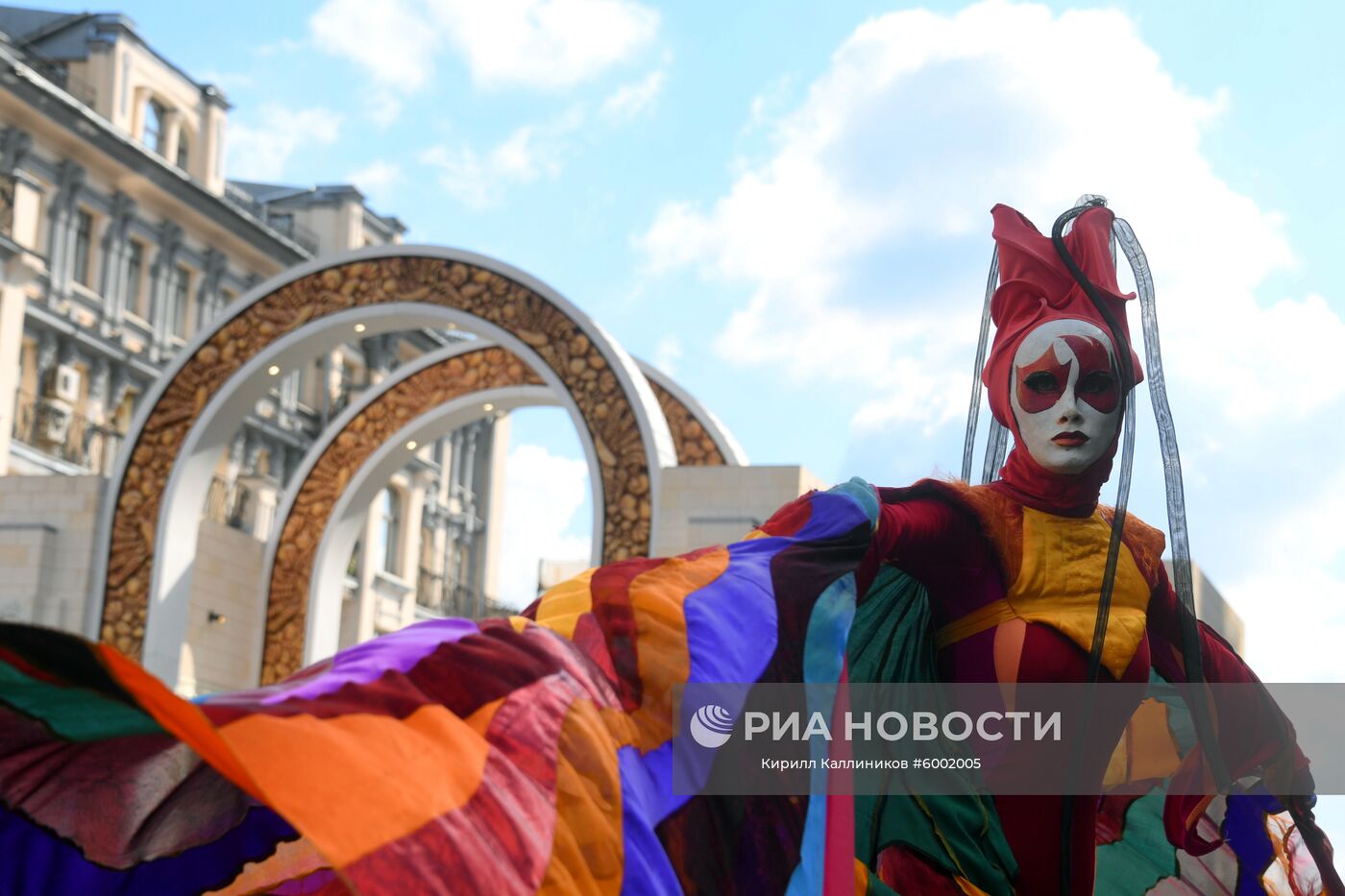 Празднование Дня города в Москве