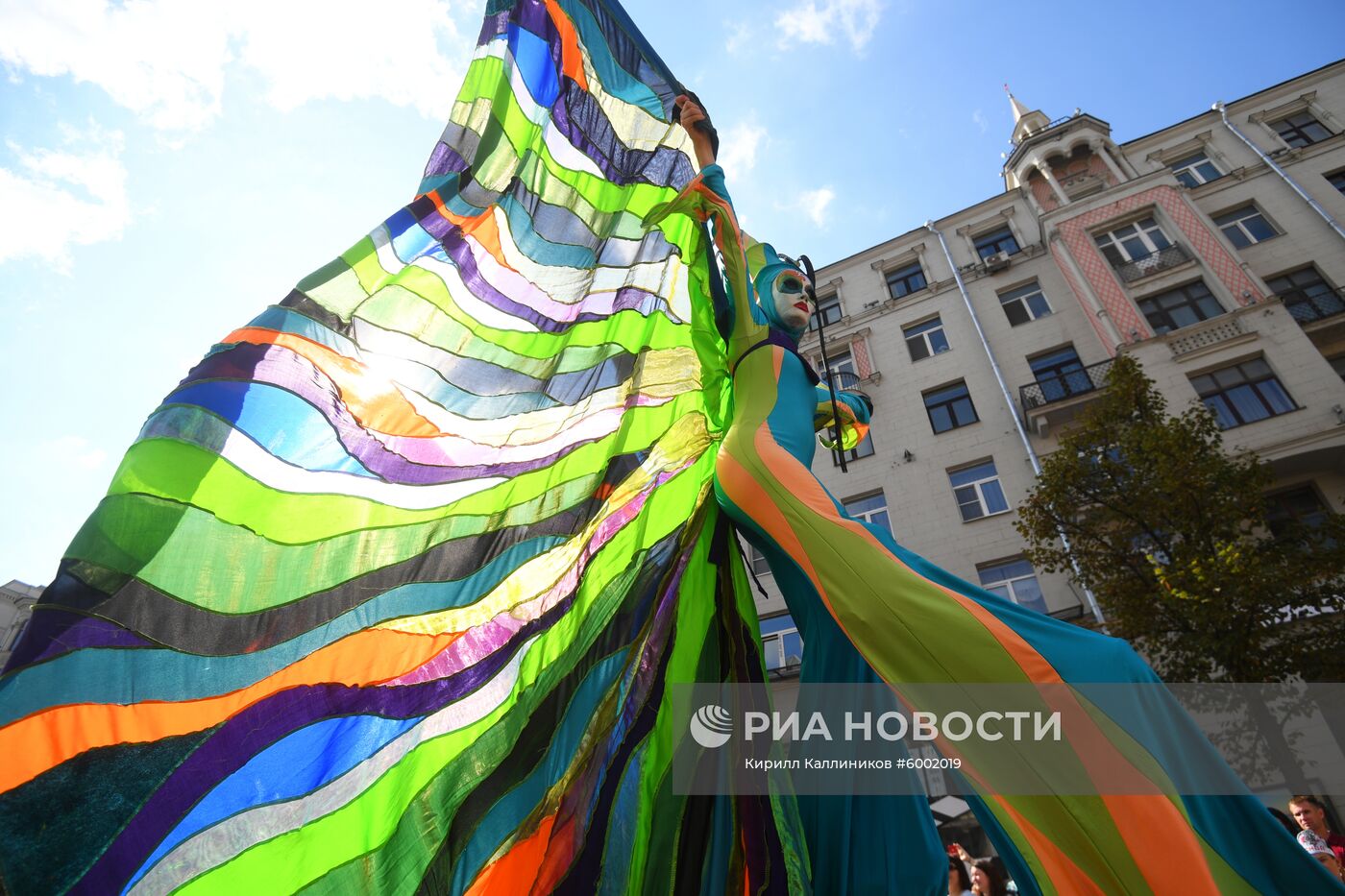 Празднование Дня города в Москве