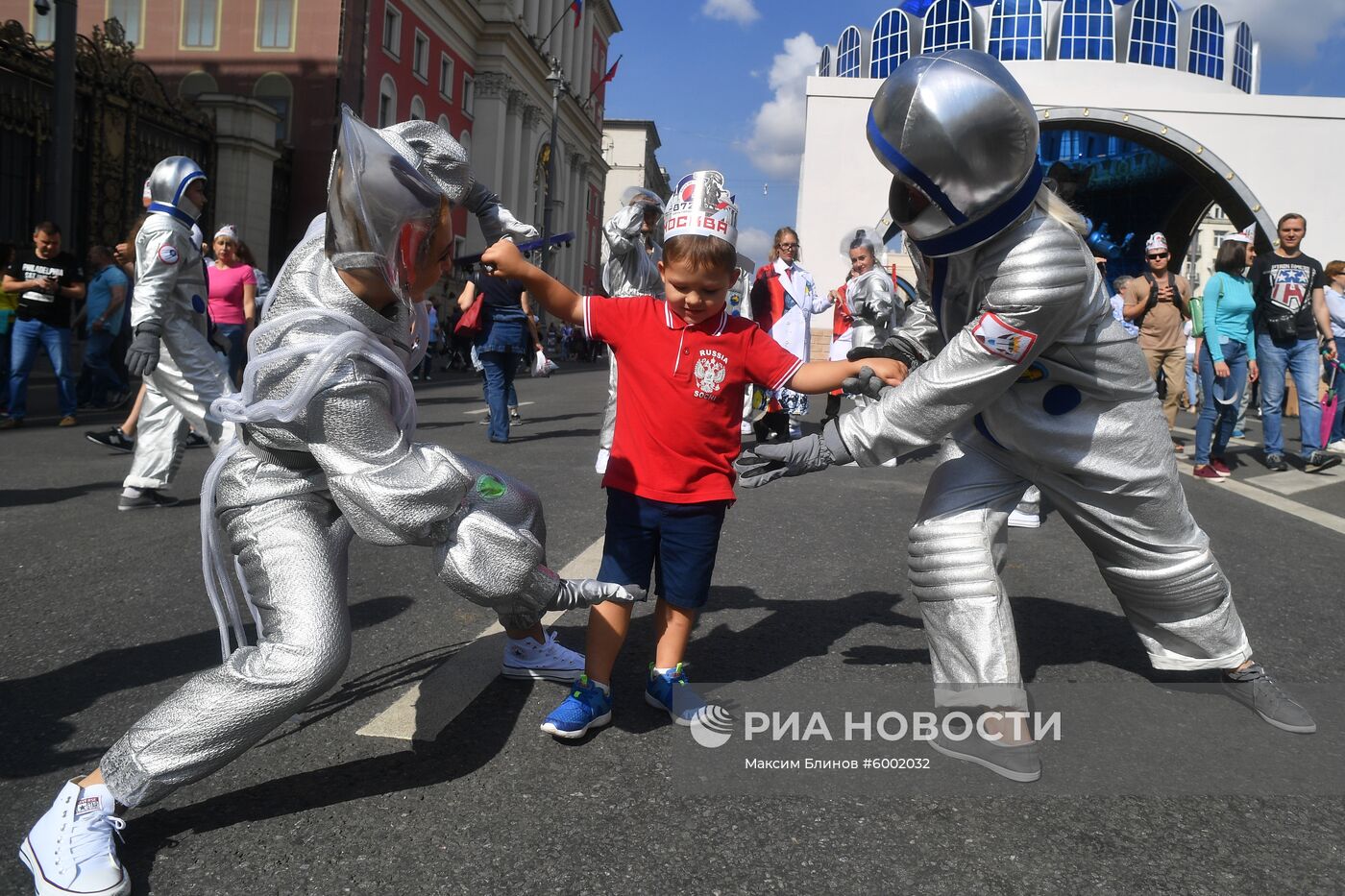 Празднование Дня города в Москве