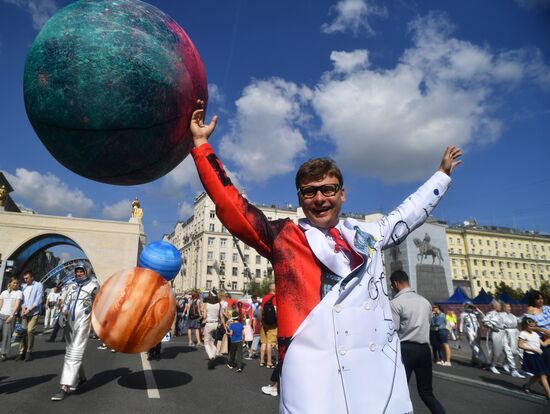 Празднование Дня города в Москве