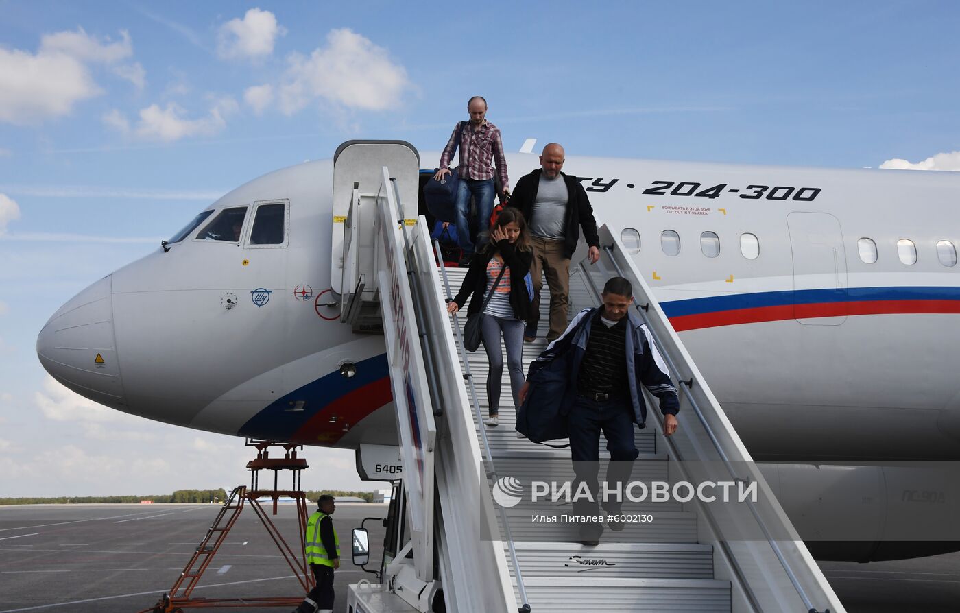 Участники договоренности об освобождении между Россией и Украиной прилетели в Москву