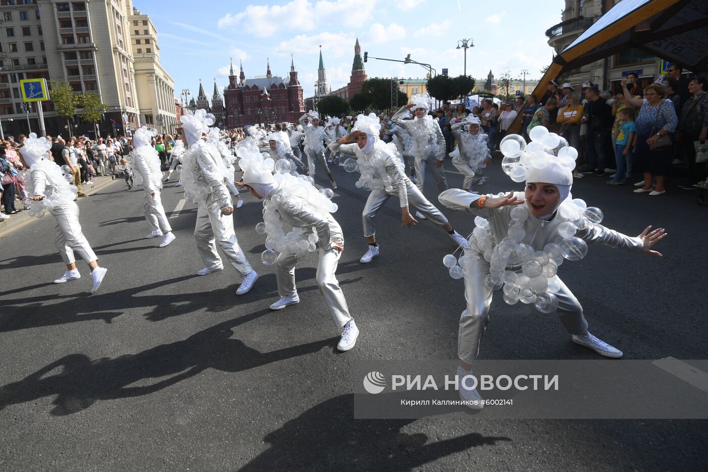 Празднование Дня города в Москве