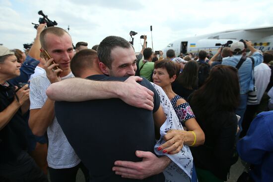 Участники договоренности об освобождении между Россией и Украиной прилетели в Борисполь