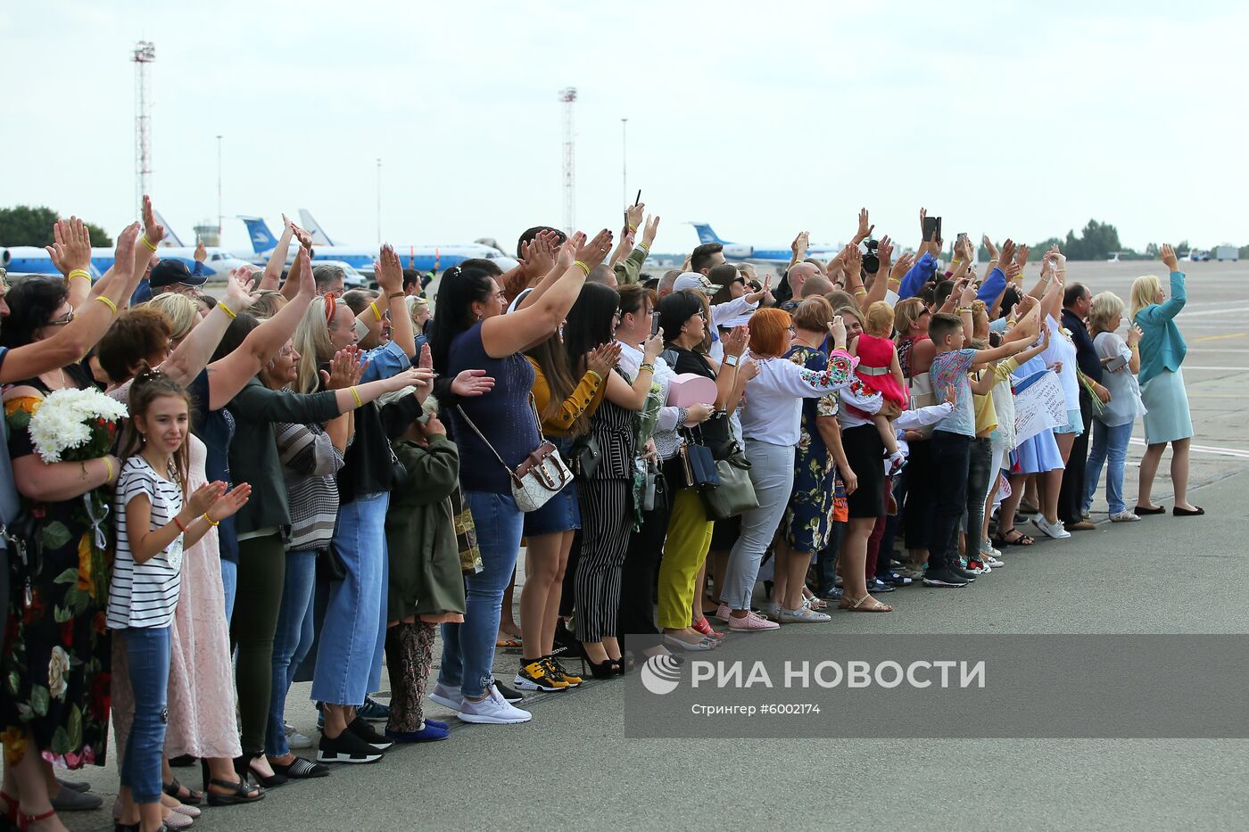 Участники договоренности об освобождении между Россией и Украиной прилетели в Борисполь