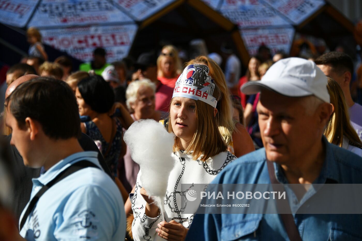 Празднование Дня города в Москве