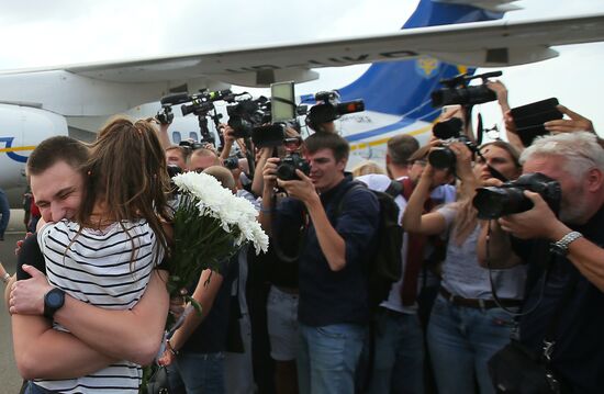 Участники договоренности об освобождении между Россией и Украиной прилетели в Борисполь