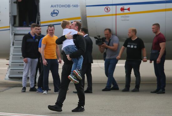 Участники договоренности об освобождении между Россией и Украиной прилетели в Борисполь