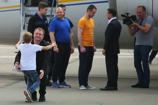 Участники договоренности об освобождении между Россией и Украиной прилетели в Борисполь