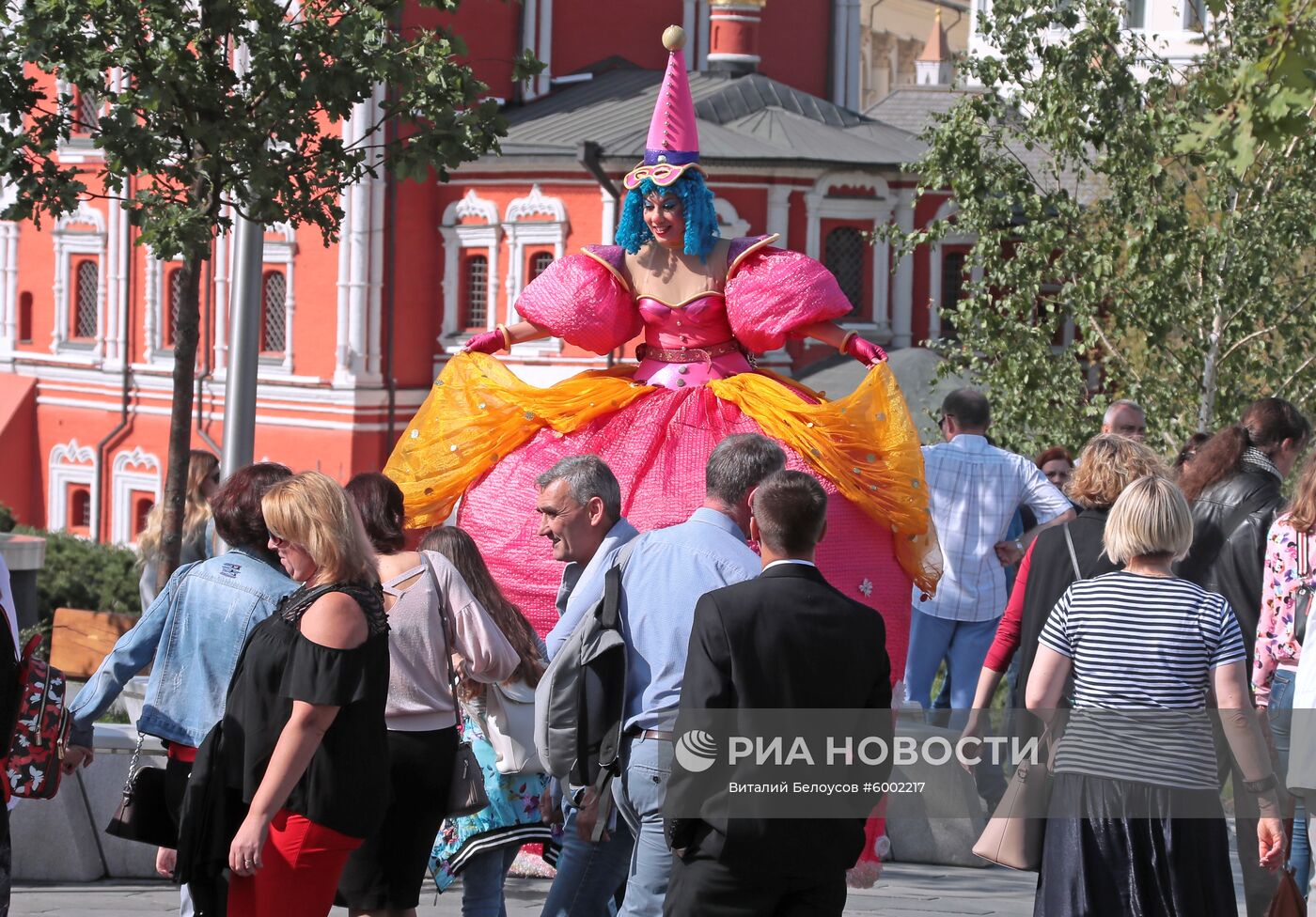 Празднование Дня города в Москве