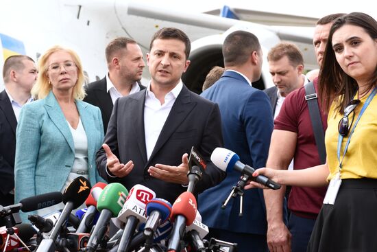 Участники договоренности об освобождении между Россией и Украиной прилетели в Борисполь