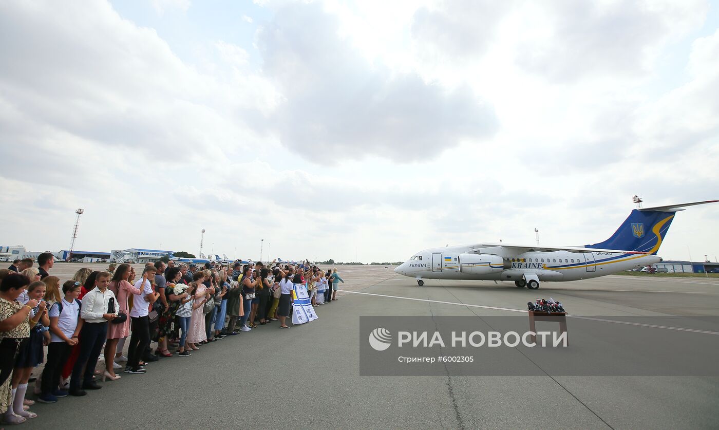 Участники договоренности об освобождении между Россией и Украиной прилетели в Борисполь