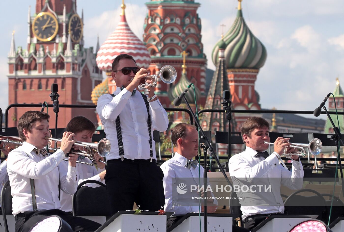 Празднование Дня города в Москве