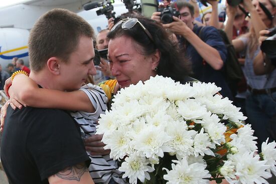 Участники договоренности об освобождении между Россией и Украиной прилетели в Борисполь