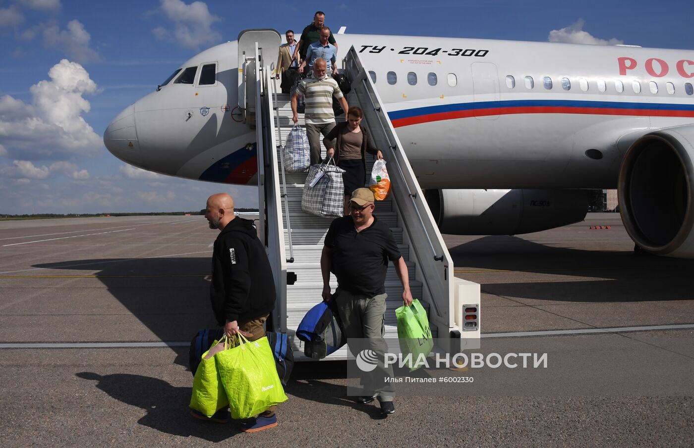 Участники договоренности об освобождении между Россией и Украиной прилетели в Москву