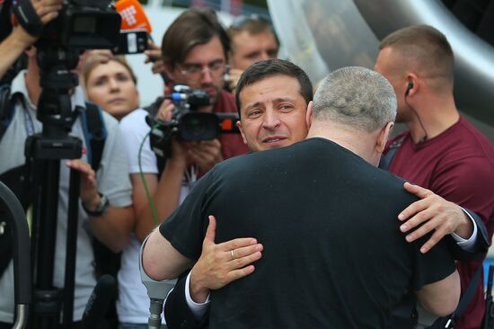 Участники договоренности об освобождении между Россией и Украиной прилетели в Борисполь