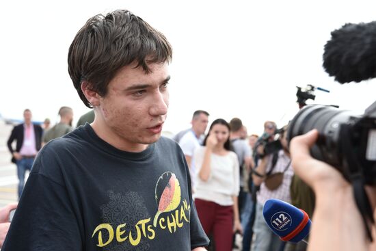 Участники договоренности об освобождении между Россией и Украиной прилетели в Борисполь