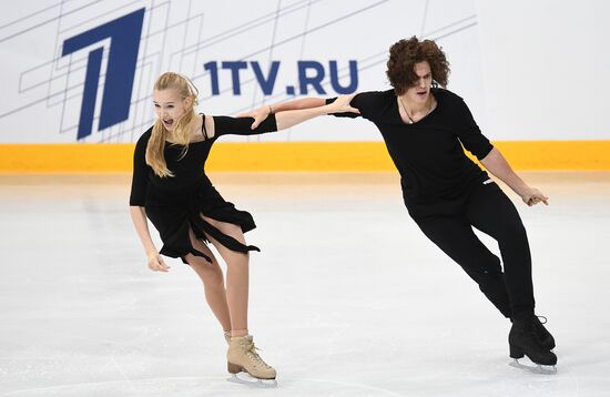 Фигурное катание. Контрольные прокаты. Короткая программа