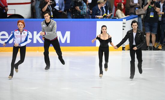 Фигурное катание. Контрольные прокаты. Короткая программа