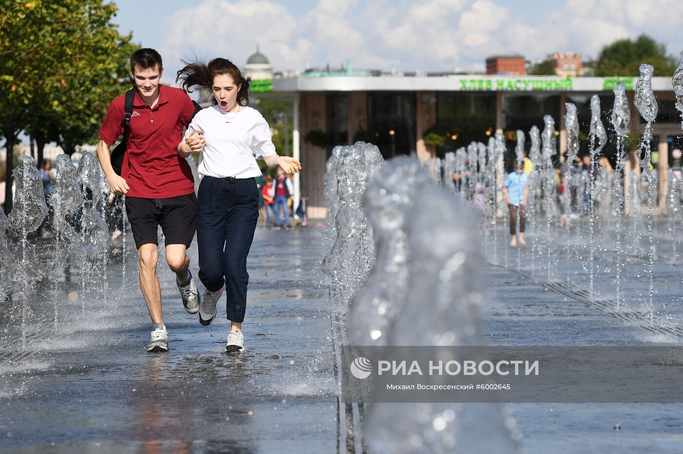 Празднование Дня города в Москве