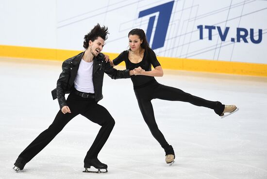 Фигурное катание. Контрольные прокаты. Короткая программа