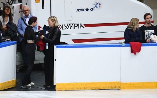 Фигурное катание. Контрольные прокаты. Короткая программа