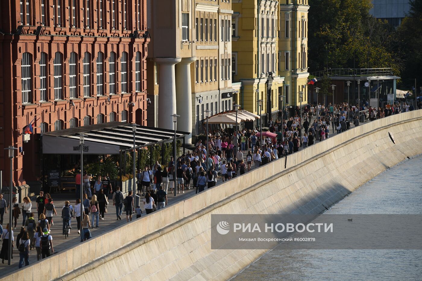 Празднование Дня города в Москве