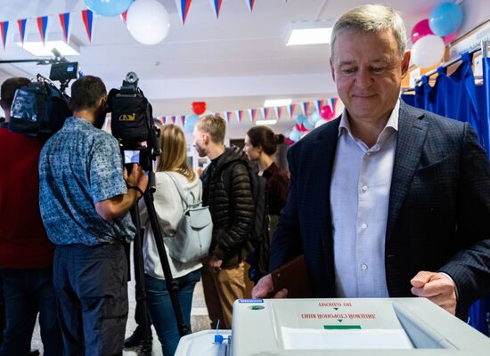 Единый день голосования в регионах России