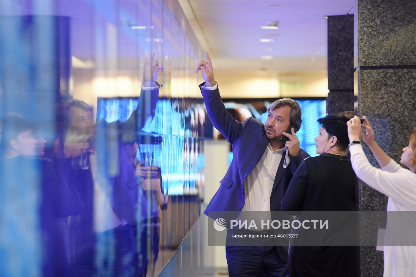 Работа информационного центра ЦИК РФ