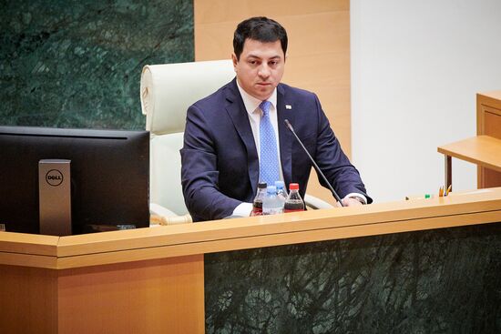 Внеочередное заседание парламента Грузии