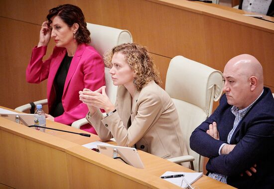 Внеочередное заседание парламента Грузии