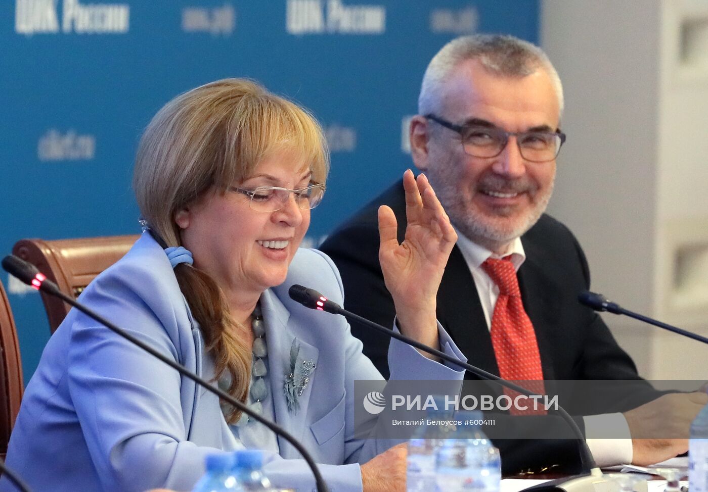 Работа информационного центра ЦИК РФ