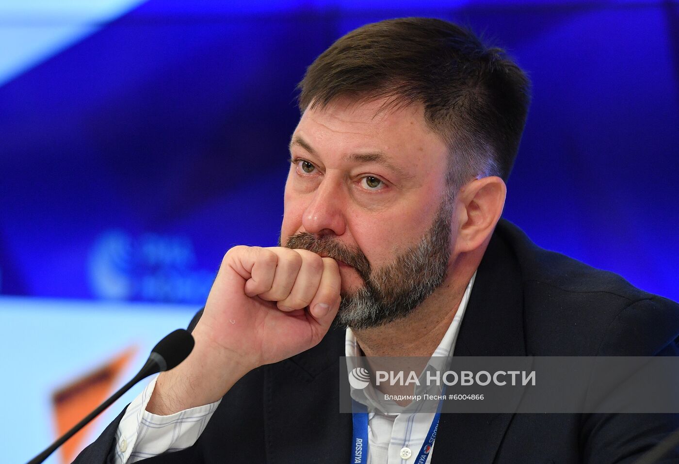 Пресс-конференция К. Вышинского