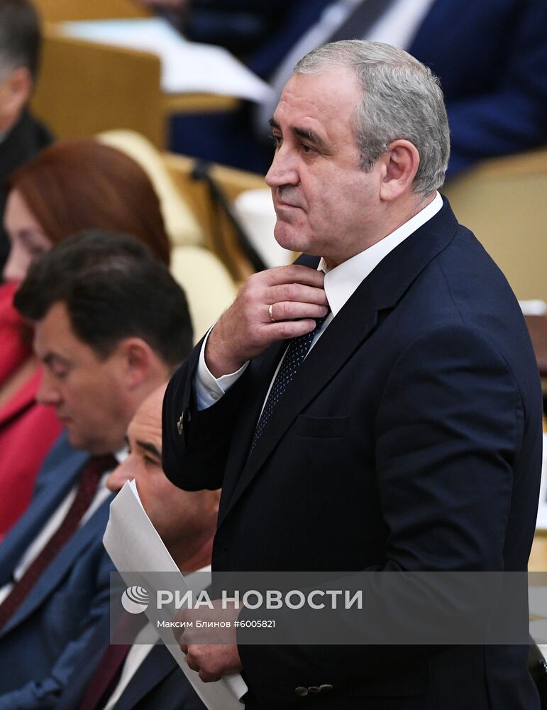 Первое заседание осенней сессии Госдумы РФ