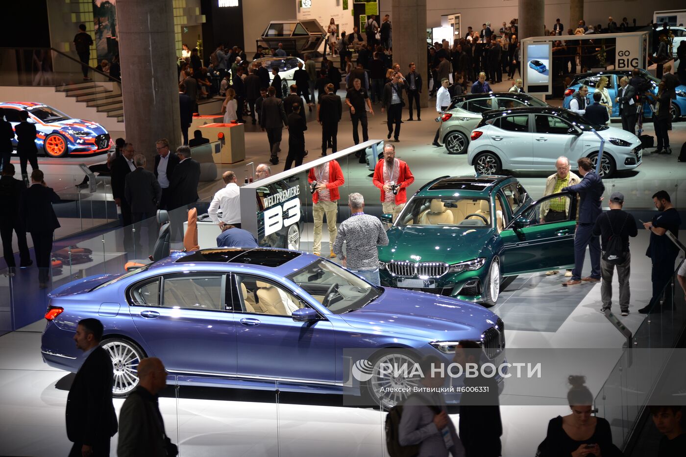 Международный автомобильный салон во Франкфурте. День первый