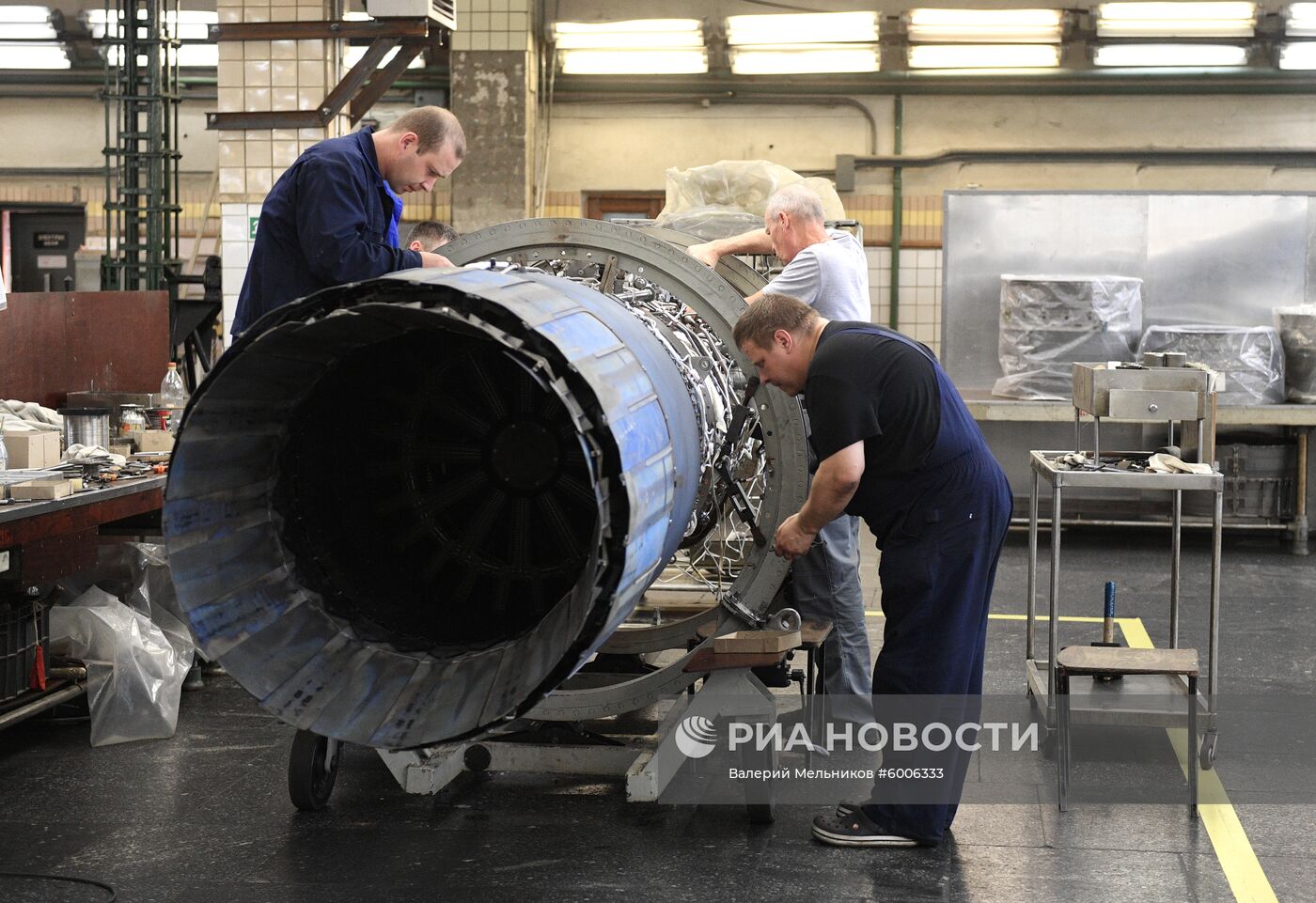 Производство авиадвигателей на ММП имени В. В. Чернышёва