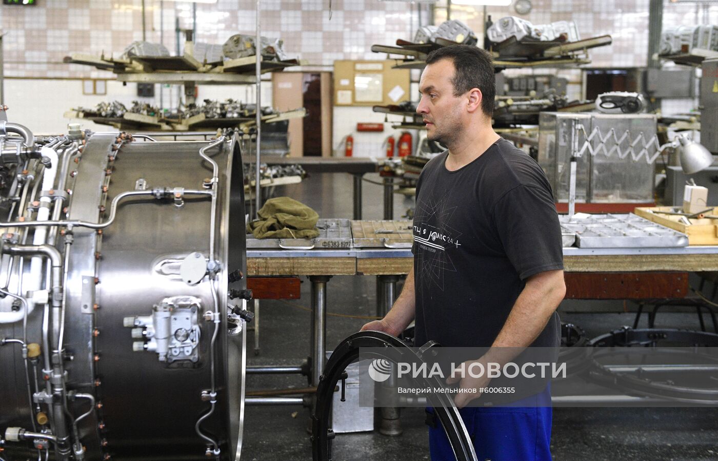 Производство авиадвигателей на ММП имени В. В. Чернышёва