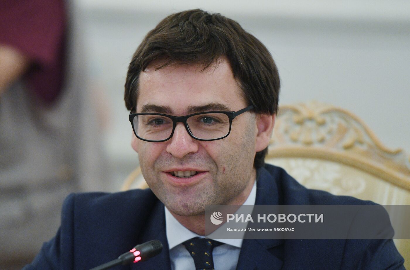 Встреча глав МИД РФ и Молдавии С. Лаврова и Н. Попеску