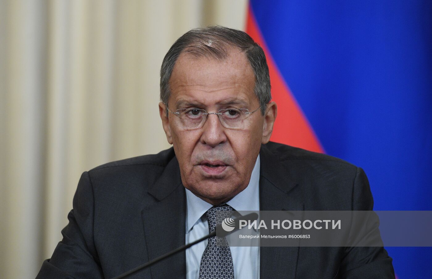 Встреча глав МИД РФ и Молдавии С. Лаврова и Н. Попеску