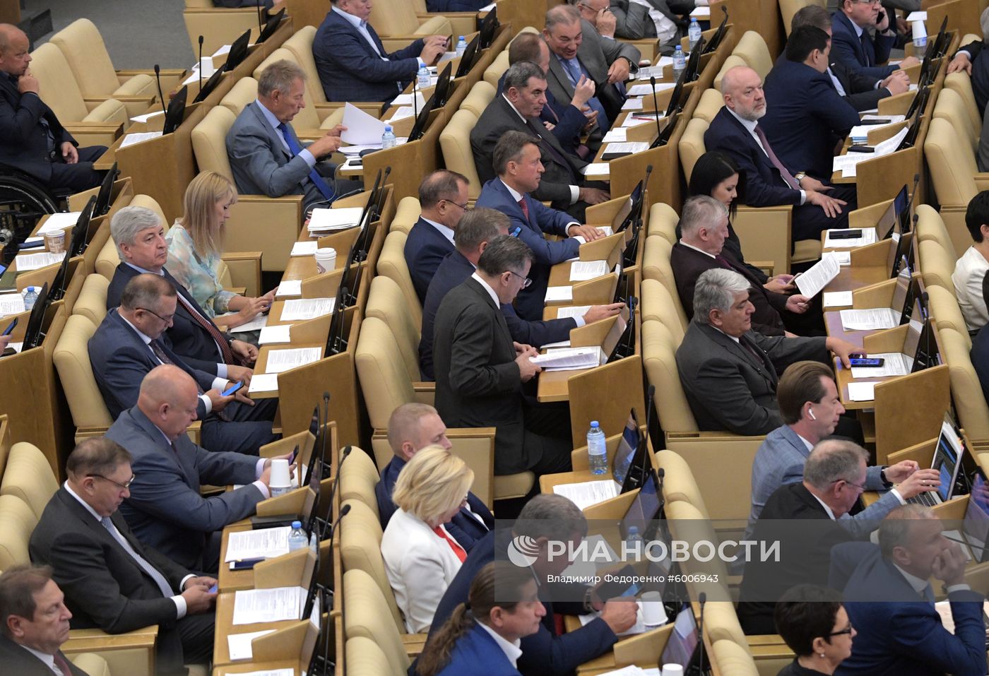 Пленарное заседание Госдумы РФ