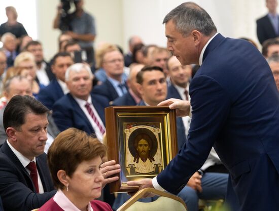 Инаугурация губернатора Сахалинской области В. Лимаренко