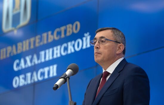 Инаугурация губернатора Сахалинской области В. Лимаренко