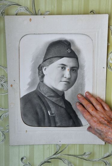 Ветеран Великой Отечественной войны Г.П.  Косенко