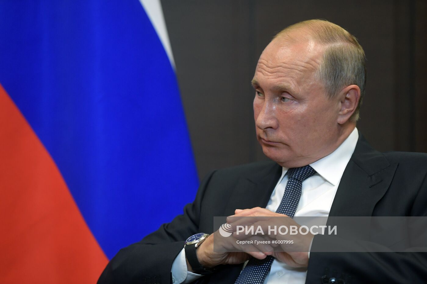 Встреча президента РФ В. Путина с премьер-министром Израиля Б. Нетаньяху