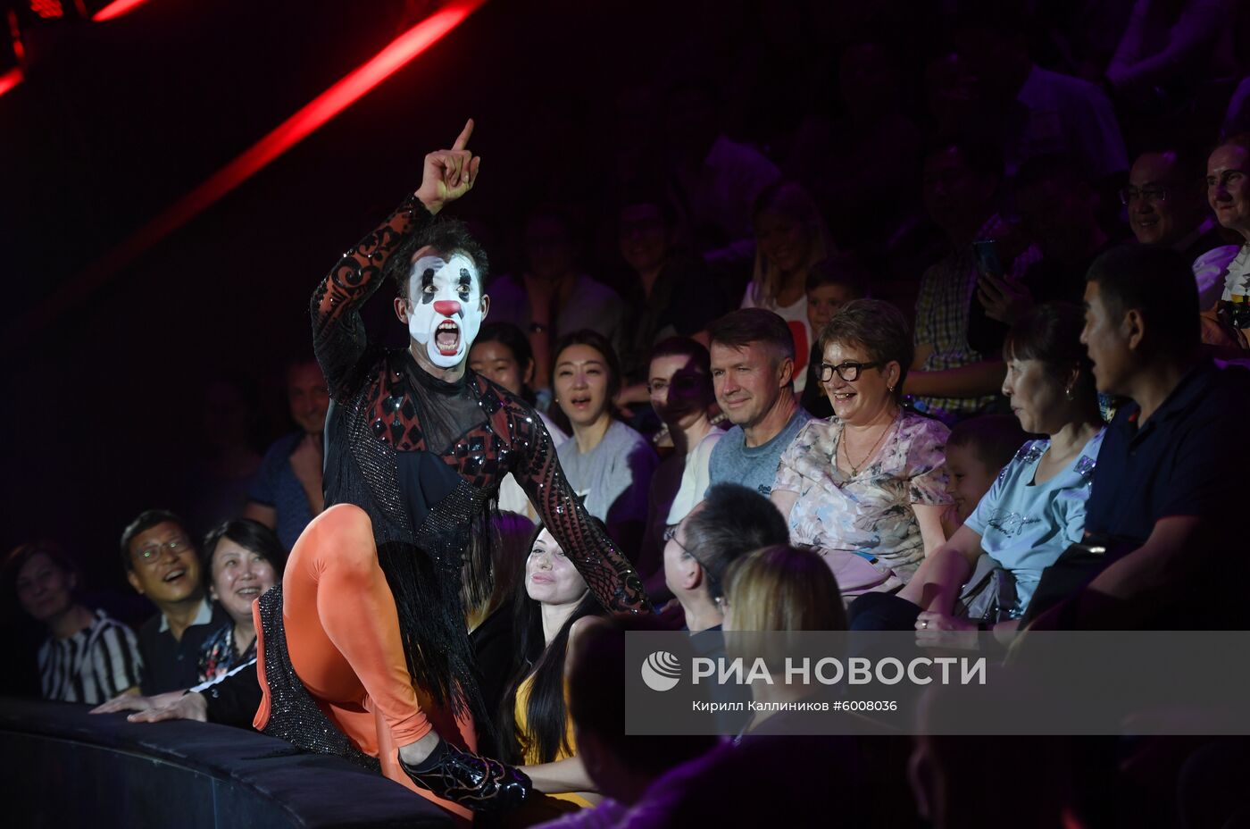 Открытие всемирного фестиваля циркового искусства "Идол"