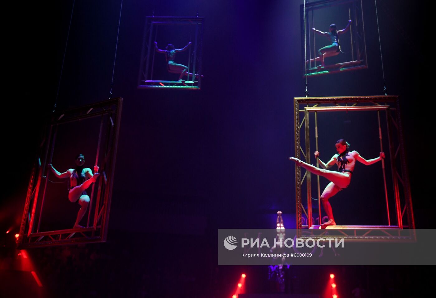 Открытие всемирного фестиваля циркового искусства "Идол"