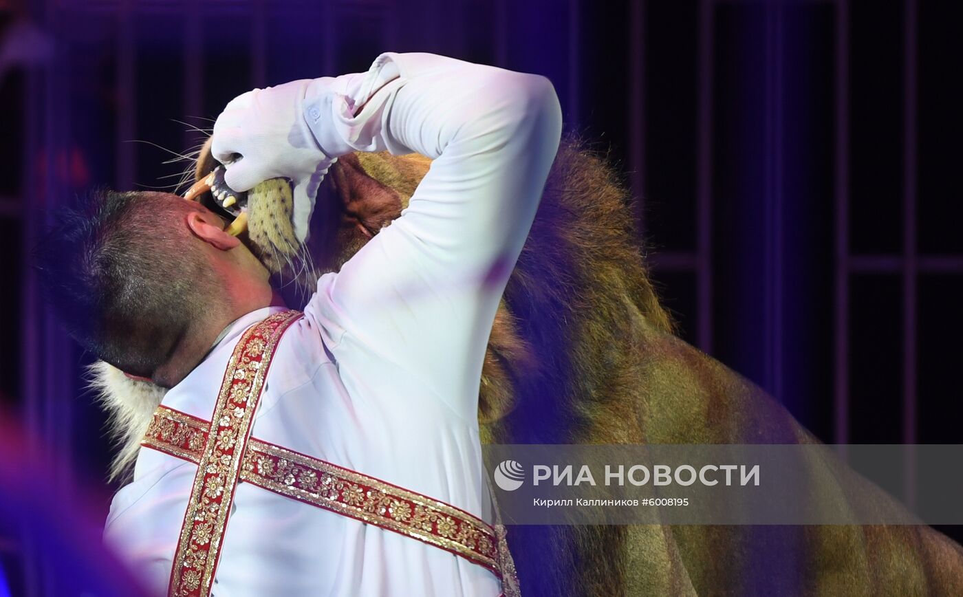 Открытие всемирного фестиваля циркового искусства "Идол"