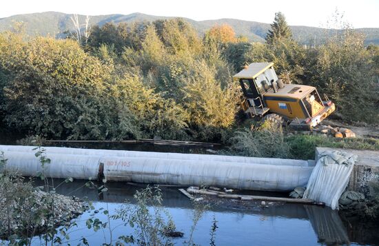 Паводок в Комсомольске-на-Амуре